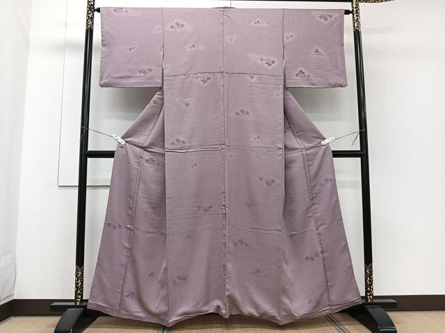 平和屋着物■上質な小紋　樹林地紋　正絹　逸品　CABH5593xi