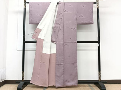 平和屋着物■上質な小紋　樹林地紋　正絹　逸品　CABH5593xi
