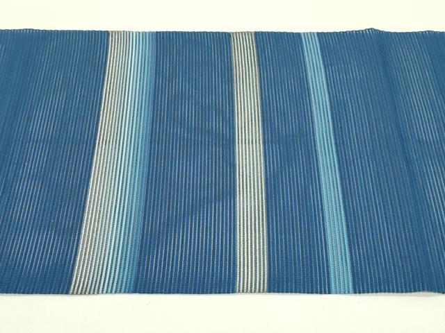 平和屋着物＊夏物　八寸名古屋帯　絽綴れ　エ霞文　金糸　正絹　逸品　CABH5616rv