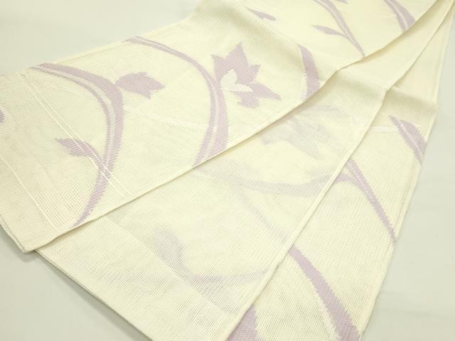 平和屋着物＊夏物 六通柄袋帯 草花文 CABH5625rv