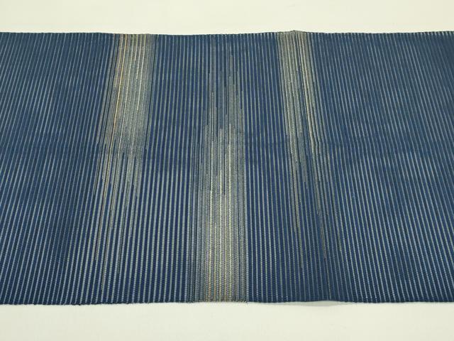 平和屋着物＊夏物　八寸名古屋帯　絽綴れ　霞文　金糸　正絹　逸品　CABH5627rv