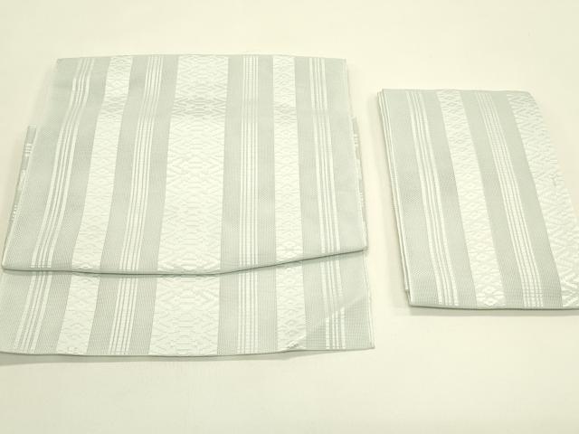 平和屋着物＊夏物　博多織　つけ帯　紗献上　蕎麦切色　CABH5666rv