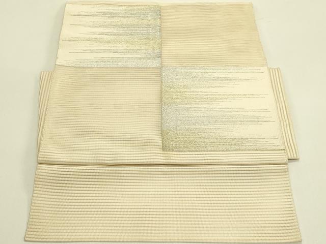 平和屋着物＊夏物　つけ帯　絽綴れ　霞文　正絹　逸品　CABH5668rv