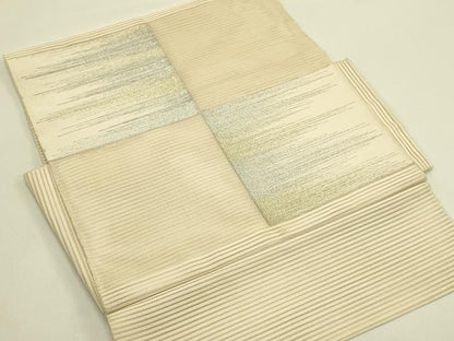 平和屋着物＊夏物　つけ帯　絽綴れ　霞文　正絹　逸品　CABH5668rv
