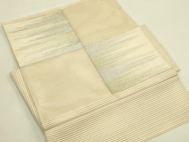 平和屋着物＊夏物　つけ帯　絽綴れ　霞文　正絹　逸品　CABH5668rv