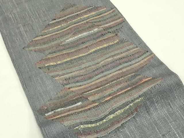 平和屋着物＊夏物 六通柄袋帯 色紙重ね文様 正絹 逸品 CABH5671rv