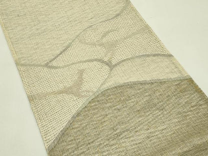 平和屋着物＊夏物 太鼓柄袋帯 幾何学文様 正絹 逸品 CABH5673rv