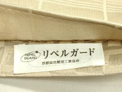 平和屋着物▽両面　全通柄袋帯　スリーシーズン　春夏秋　源氏香　正絹　逸品　CABH5700rv