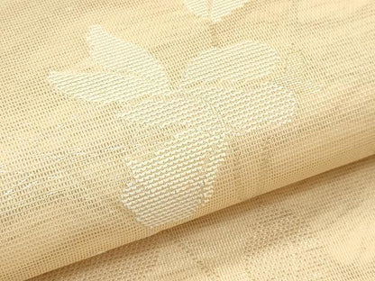 平和屋着物＊夏物　太鼓柄　本袋帯　草花文　銀糸　正絹　逸品　CABH5718rv