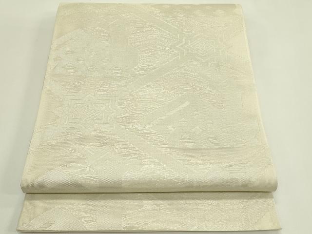 平和屋着物＊夏物 六通柄袋帯 有栖川文様 銀糸 正絹 逸品 CABH5720rv