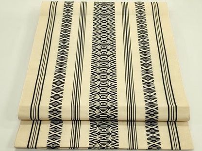平和屋着物＊夏物　本場筑前博多織　八寸名古屋帯　紗献上　正絹　逸品　CABH5728rv