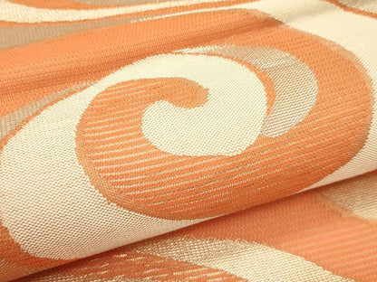 平和屋着物＊夏物 六通柄袋帯 流水文 金糸 正絹 逸品 CABH5739rv