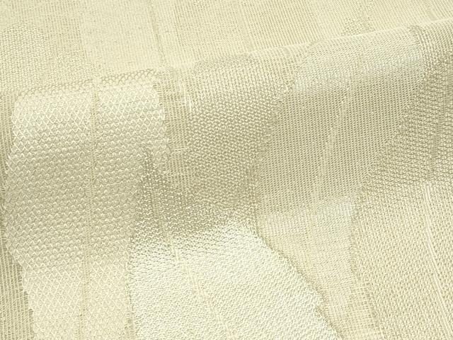 平和屋着物＊夏物 六通柄袋帯 葉尽くし 銀糸 正絹 逸品 CABH5740rv