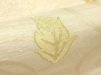 平和屋着物＊夏物 六通柄袋帯 葡萄唐草文 金糸 正絹 逸品 CABH5754rv
