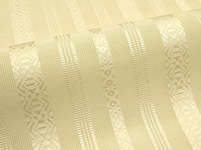 平和屋着物＊夏物　本場筑前博多織　八寸名古屋帯　紗献上　丁子色　正絹　逸品　CABH5759rv