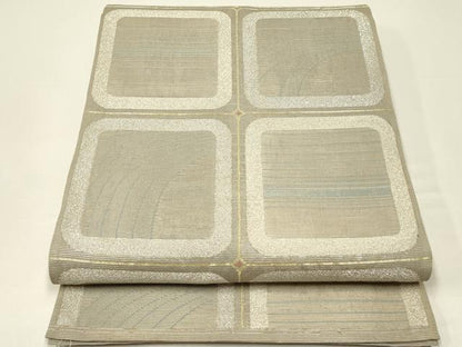 平和屋着物＊夏物 六通柄袋帯 光の芸術 金銀糸 正絹 逸品 CABH5771rv