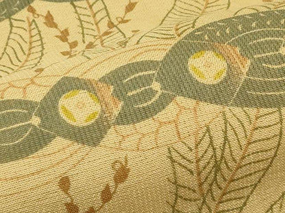 平和屋着物＊夏物 全通柄袋帯 紅型染 抽象文 正絹 逸品 CABH5773rv