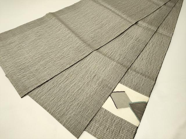 平和屋着物＊夏物 太鼓柄袋帯 すくい織 菱文様 正絹 逸品 CABH5784rv