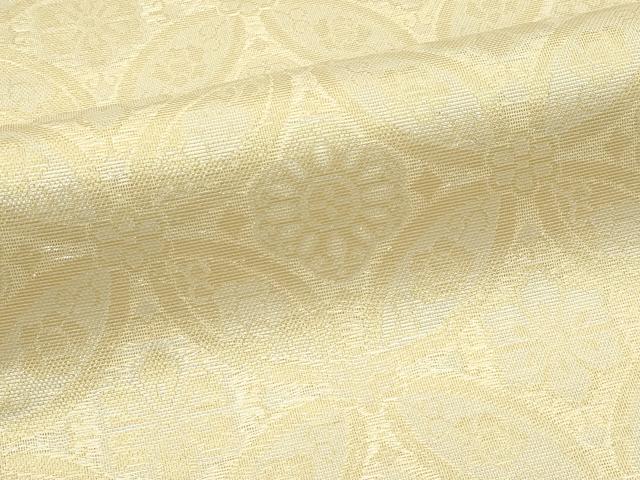 平和屋着物＊夏物　全通柄袋帯　七宝花文　金銀糸　正絹　逸品　未使用　CABH5801rv
