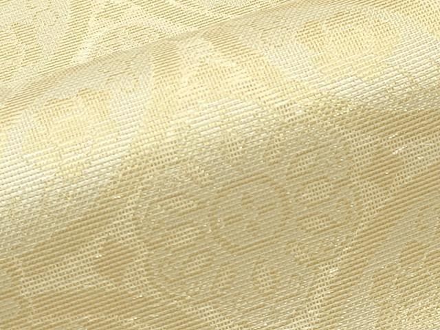 平和屋着物＊夏物　全通柄袋帯　七宝花文　金銀糸　正絹　逸品　未使用　CABH5801rv
