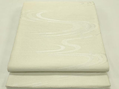 平和屋着物＊夏物 六通柄袋帯 せせらぎ 正絹 逸品 CABH5806rv