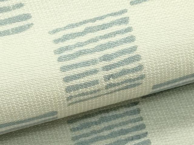 平和屋着物＊夏物 太鼓柄袋帯 市松花文 正絹 逸品 未使用 CABH5808rv