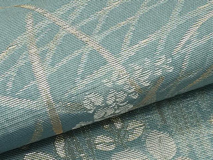 平和屋着物＊夏物 六通柄袋帯 萩 金糸 正絹 逸品 CABH5820rv