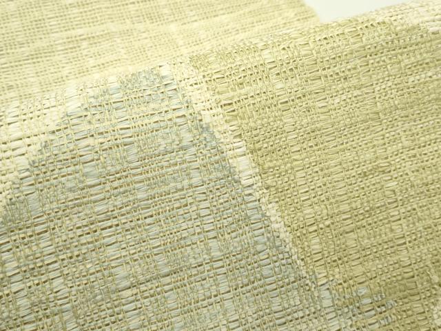 平和屋着物＊夏物　八寸名古屋帯　銀杏　正絹　逸品　CABH5823rv