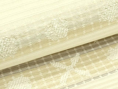 平和屋着物＊夏物 六通柄袋帯 横段文 金銀糸 正絹 逸品 CABH5843rv
