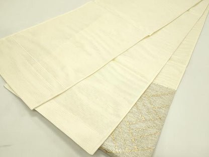 平和屋着物＊夏物 太鼓柄袋帯 網目文様 正絹 逸品 CABH5846rv