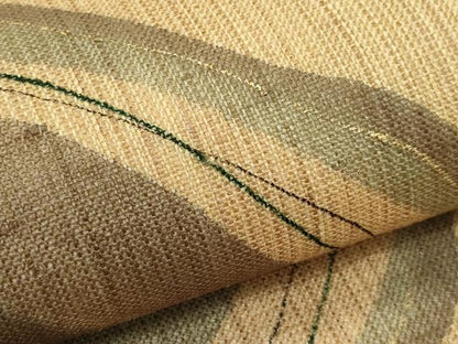 平和屋着物＊夏物 六通柄袋帯 抽象文 金彩 正絹 逸品 未使用 CABH5848rv