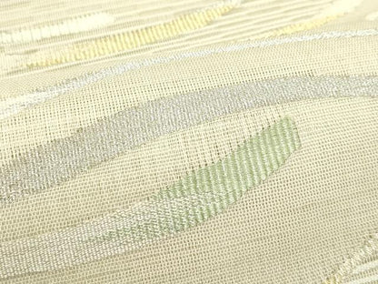 平和屋着物＊夏物　八寸名古屋帯　絽綴れ　霞文　金銀糸　正絹　逸品　CABH5852rv