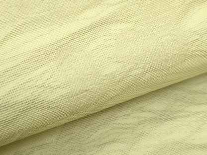 平和屋着物＊夏物　九寸名古屋帯　葡萄蔦の葉文　銀糸　正絹　逸品　未使用　CABH5857rv