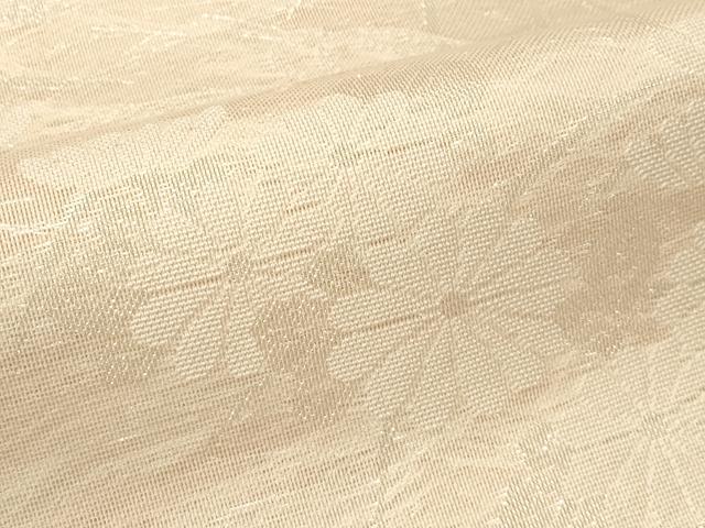 平和屋着物＊夏物　六通柄袋帯　菊　銀糸　正絹　逸品　CABH5865rv