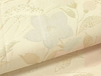 平和屋着物＊夏物　六通柄袋帯　桔梗　女郎花　金糸　正絹　逸品　CABH5866rv