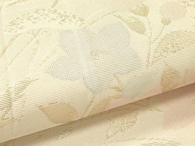 平和屋着物＊夏物　六通柄袋帯　桔梗　女郎花　金糸　正絹　逸品　CABH5866rv