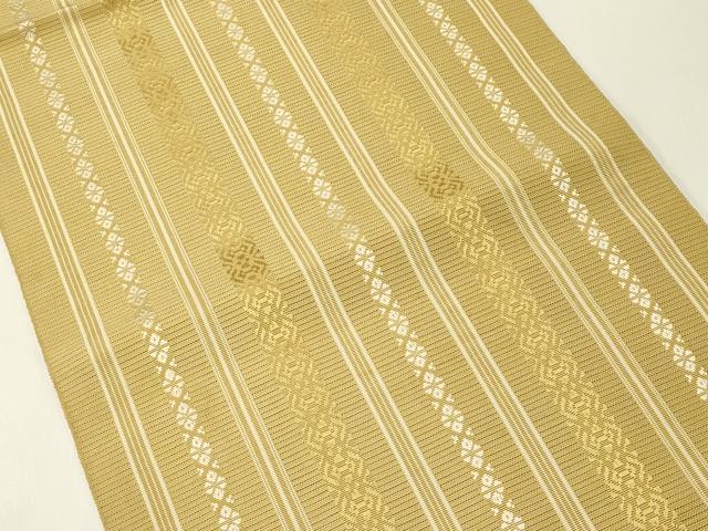 平和屋着物＊夏物　本場筑前博多織　八寸名古屋帯　献上　正絹　逸品　未使用　CABH5887rv