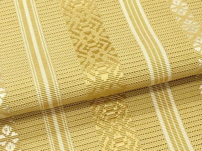 平和屋着物＊夏物　本場筑前博多織　八寸名古屋帯　献上　正絹　逸品　未使用　CABH5887rv