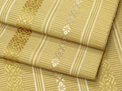 平和屋着物＊夏物　本場筑前博多織　八寸名古屋帯　献上　正絹　逸品　未使用　CABH5887rv