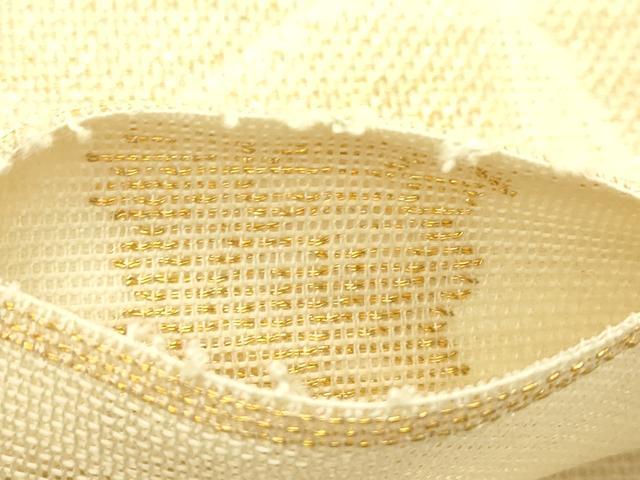 平和屋着物＊夏物　織物一筋名門　織悦　全通柄　本袋帯　草花文　正絹　逸品　未使用　CABH5893rv