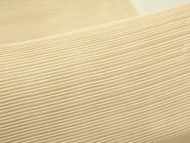 平和屋着物＊夏物　八寸名古屋帯　絽綴れ　霞文　正絹　逸品　CABH5923rv
