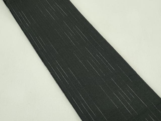 平和屋着物＊夏物　男性　角帯　しじら織　変わり縞　綿　逸品　CABH5950rv