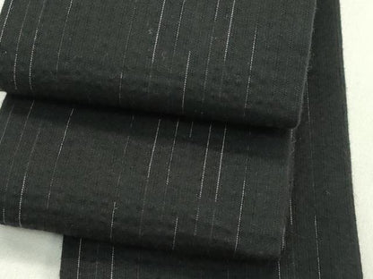 平和屋着物＊夏物　男性　角帯　しじら織　変わり縞　綿　逸品　CABH5950rv