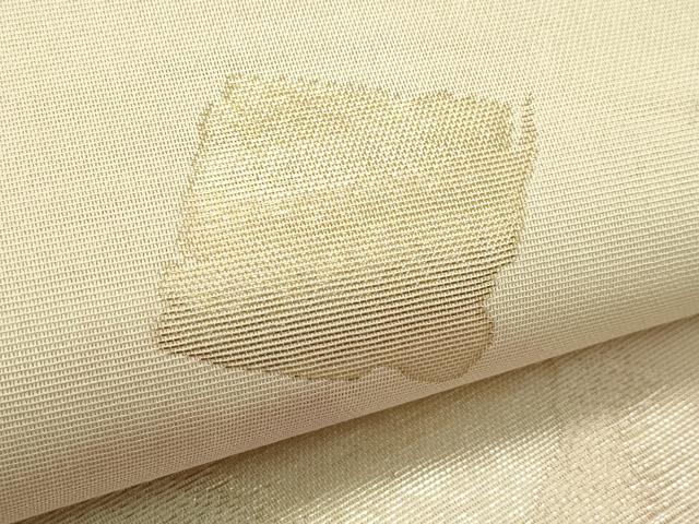 平和屋着物＊夏物　六通柄袋帯　破れ切箔文　金糸　正絹　逸品　CABH5968rv