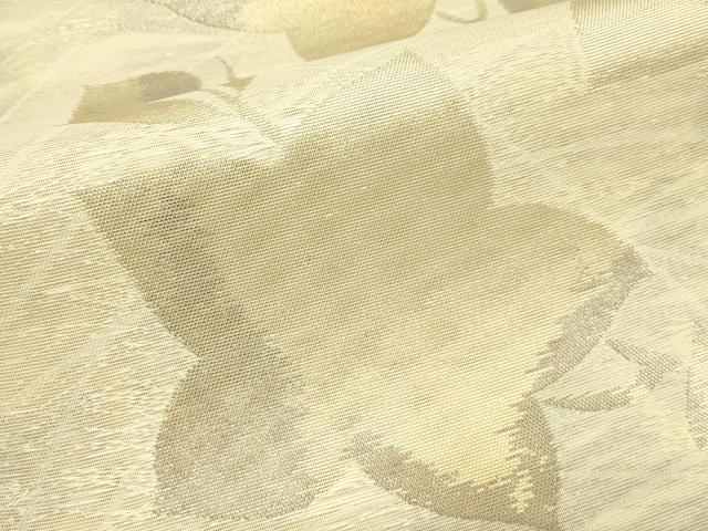 平和屋着物＊夏物　六通柄袋帯　桔梗　金糸　正絹　逸品　CABH5976rv