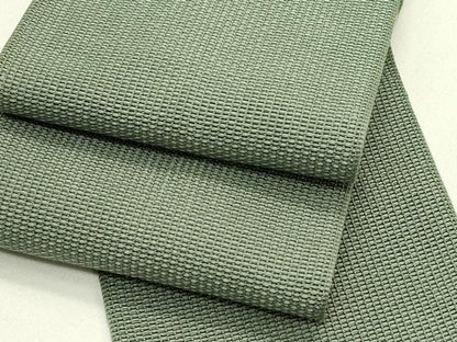平和屋着物＊夏物　男性　角帯　青鈍色　正絹　逸品　CABH5990rv