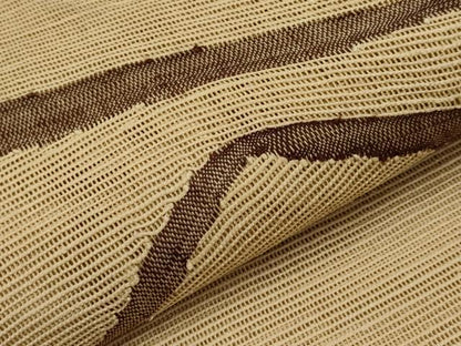 平和屋着物＊夏物　八寸名古屋帯　重ね山文　正絹　逸品　CABH6086tx