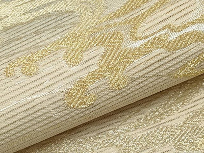 平和屋着物＊夏物 六通柄袋帯 さわやか 金銀糸 正絹 逸品 CABH6096tx