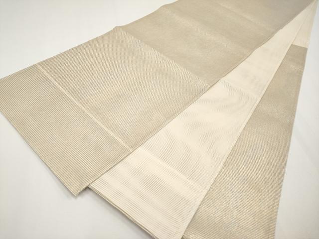 平和屋着物＊夏物 六通柄袋帯 霞文 金糸 正絹 逸品 CABH6103tx