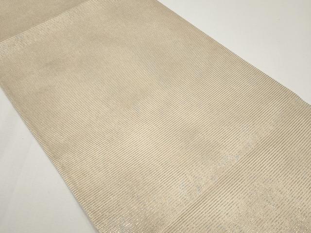 平和屋着物＊夏物 六通柄袋帯 霞文 金糸 正絹 逸品 CABH6103tx